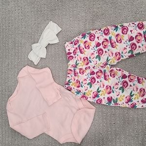 Matching set with headband